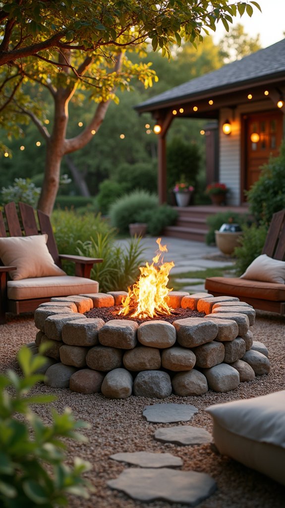 cozy evenings by fire