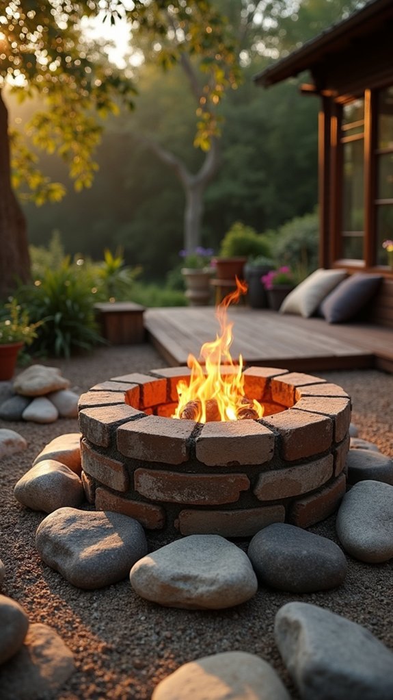 cozy fire pit gatherings