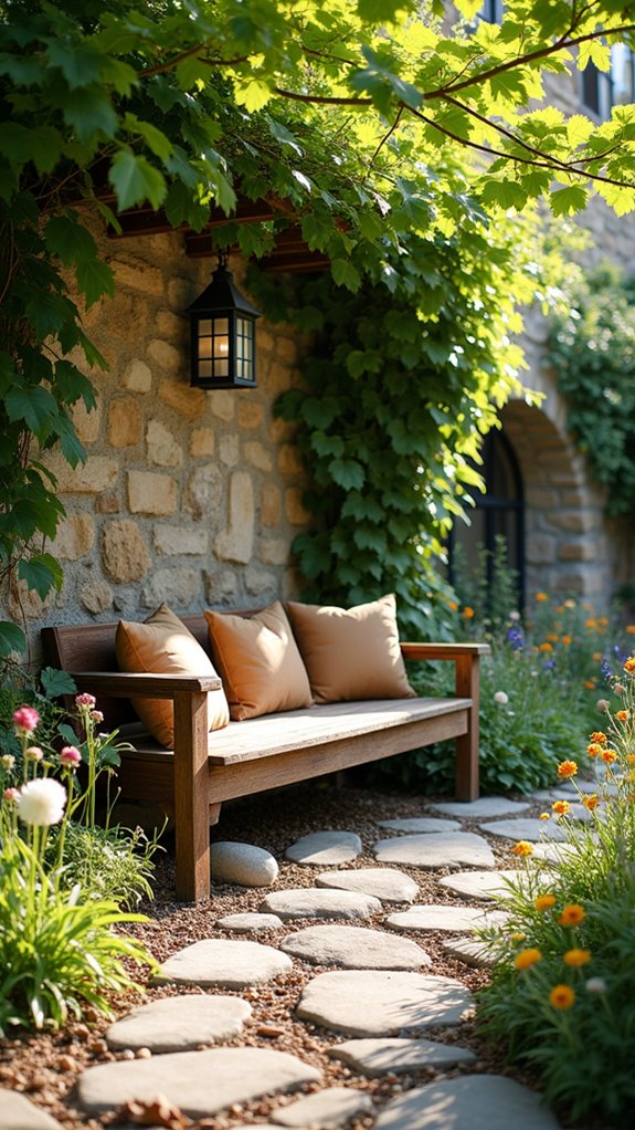cozy rustic outdoor retreat