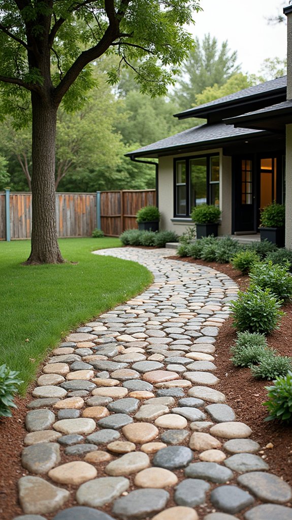 elegant functional river rock