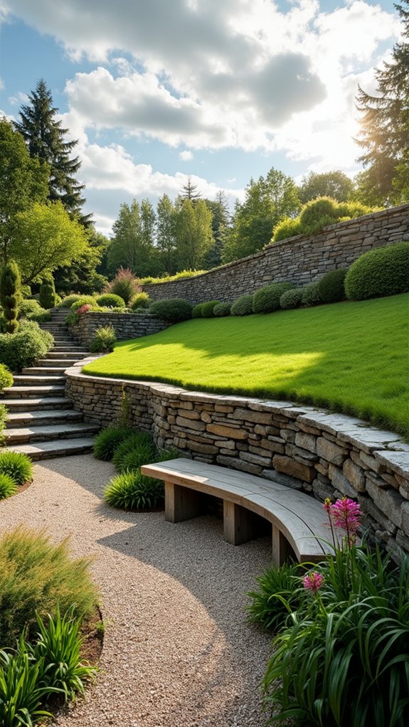 elegant landscape structure enhancement