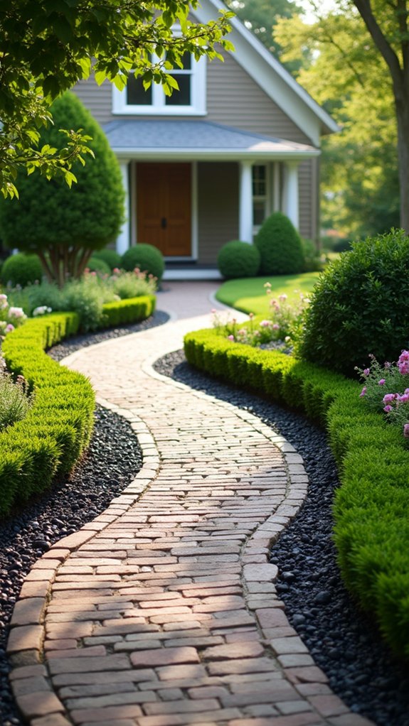 elegant pathway edging solution