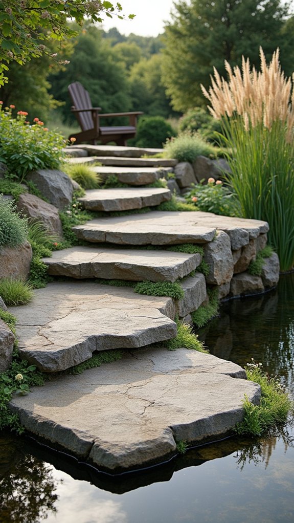 elevated rock terraces enhance
