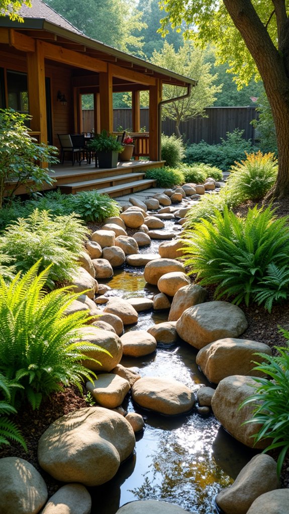 functional dry creek design