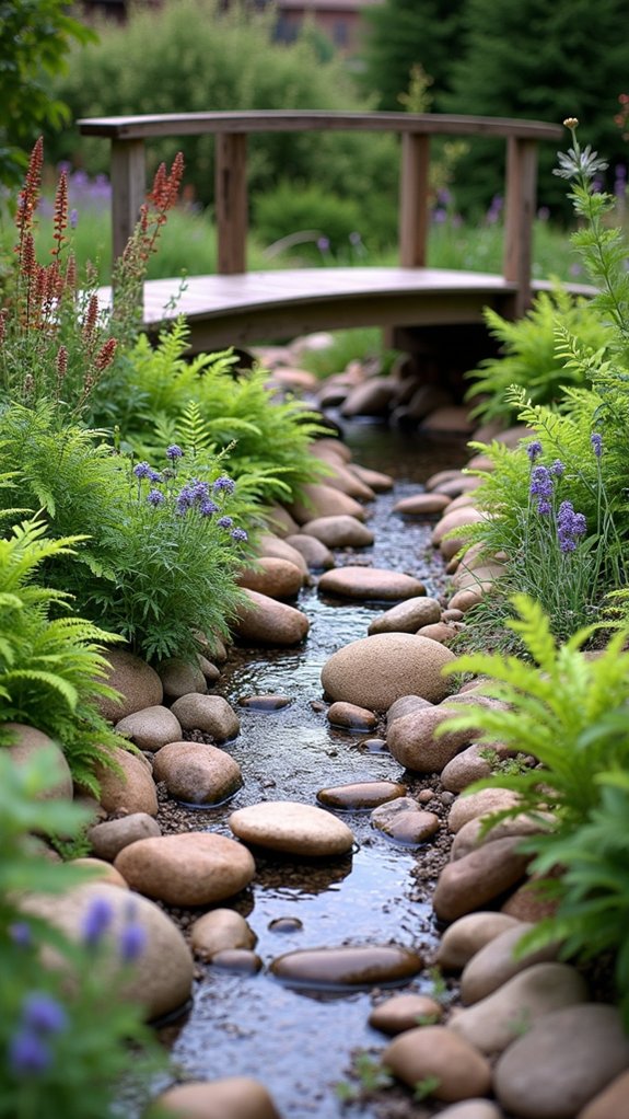 gravel enhances drainage efficiency