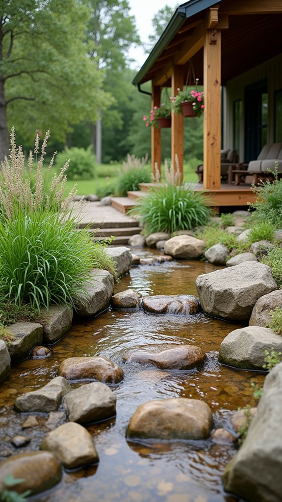 harmonious outdoor space blend