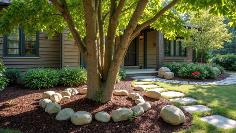 intentional tree landscaping design