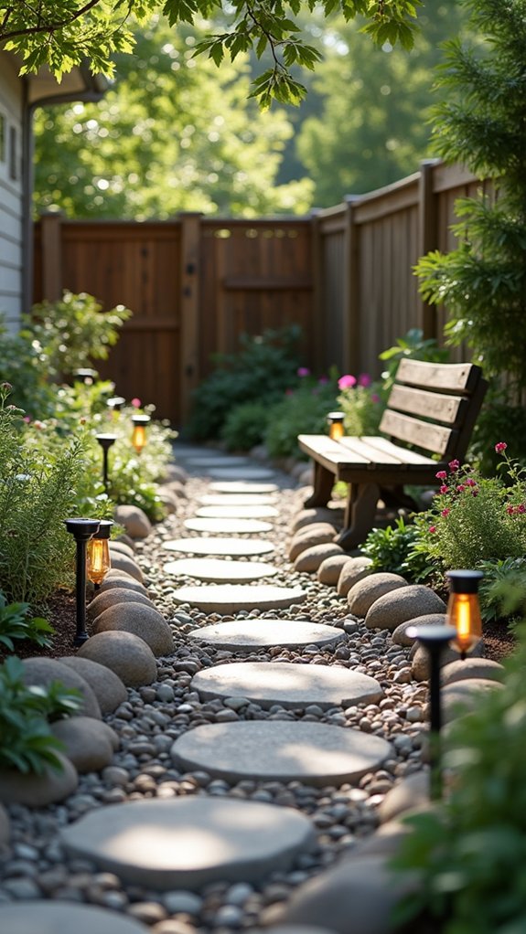 inviting pathway lighting elegance