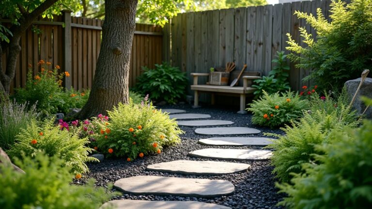 23 Black River Rock Landscaping Ideas That Add Dramatic Contrast landscaping with black rocks
