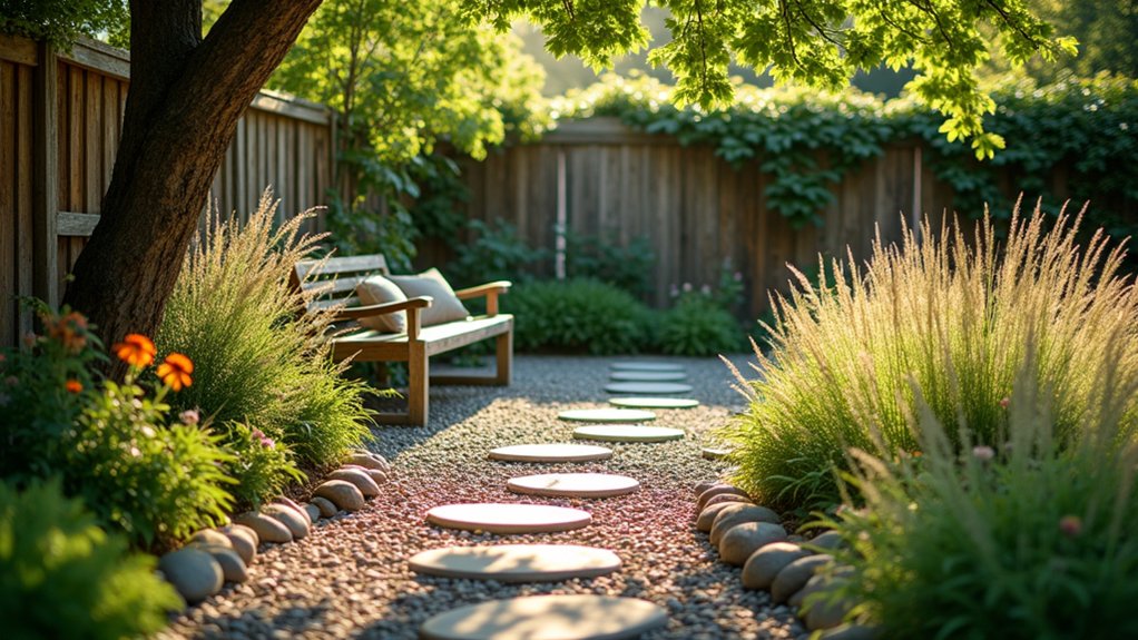 23 Beautiful Landscaping With Small River Rock for Subtle Texture