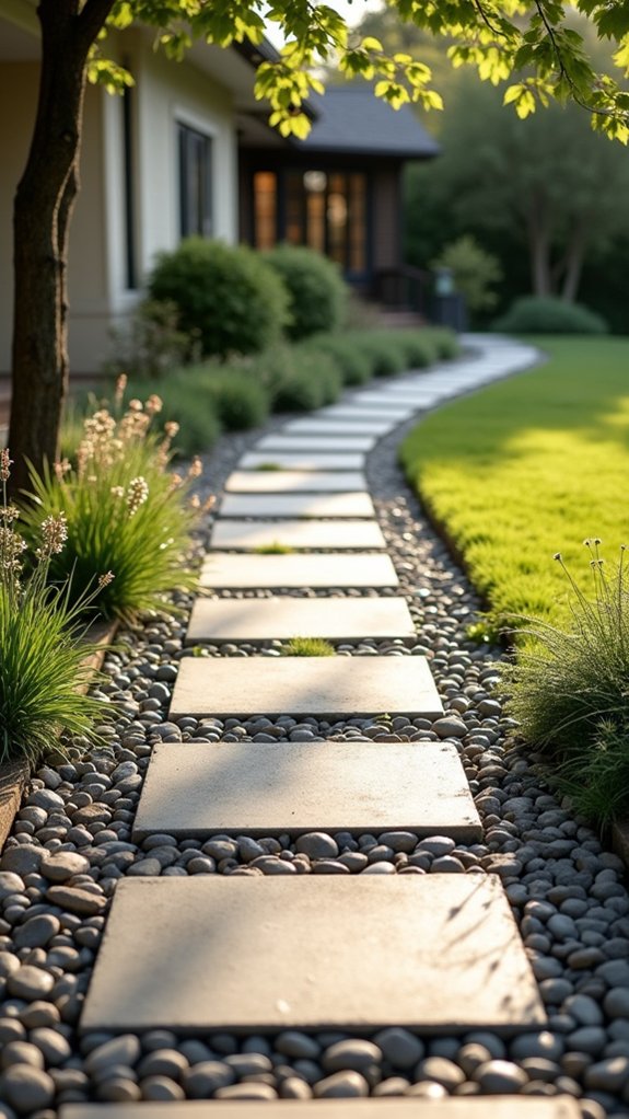 modern walkway design elegance