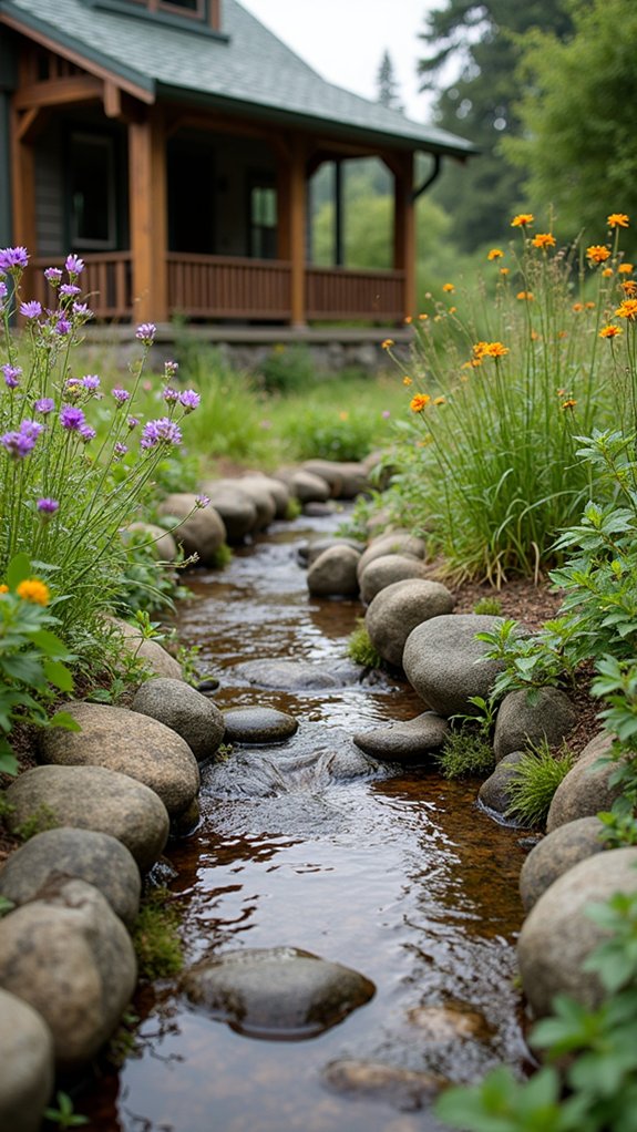 native flora attracts pollinators