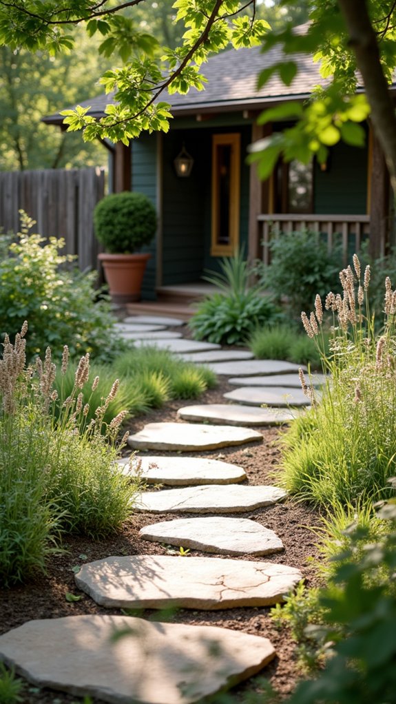 native plants enhance pathways