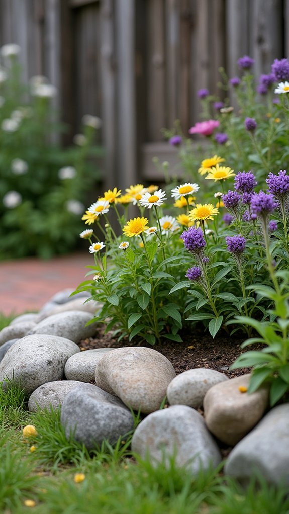 natural aesthetic with drainage