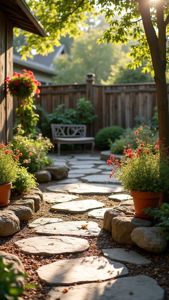 natural durable patio design