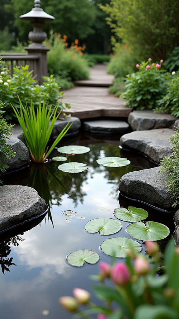 natural pond edge enhancement