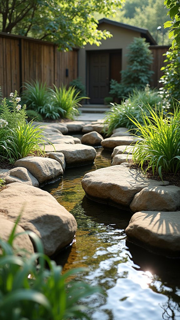 natural tranquility with rocks
