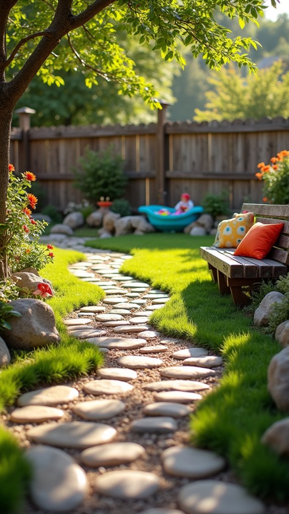 playful river rock adventure