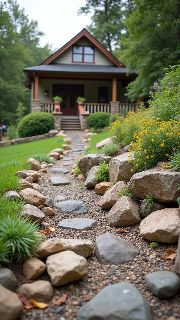 river rock drainage benefits