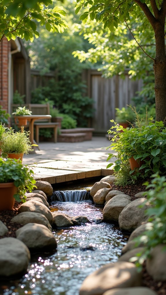 river rock for drainage