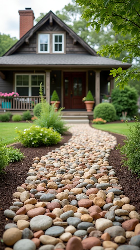 river rock garden benefits