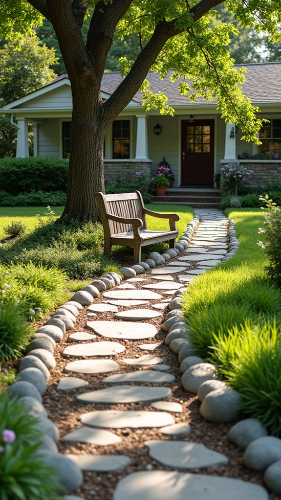 river rock garden zones