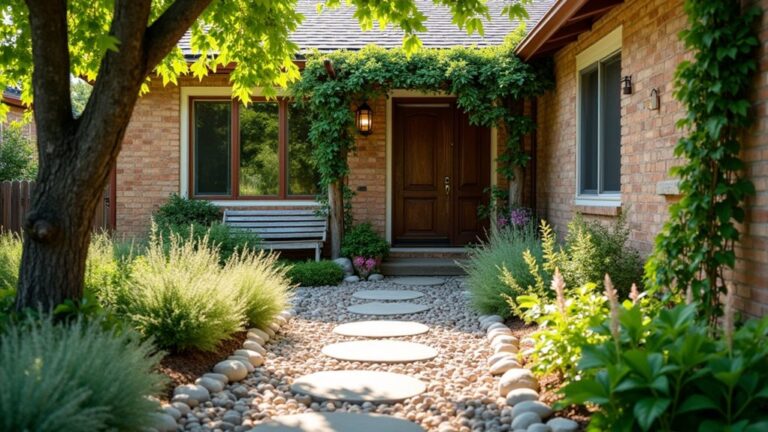 river rock landscaping ideas