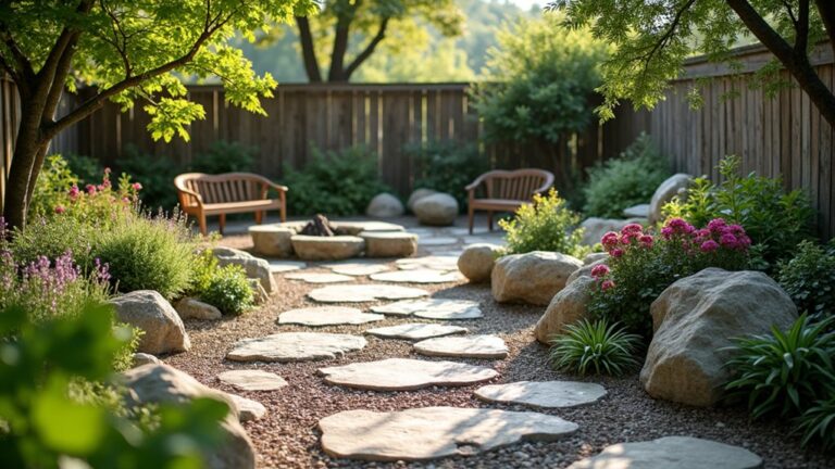 river rock landscaping ideas