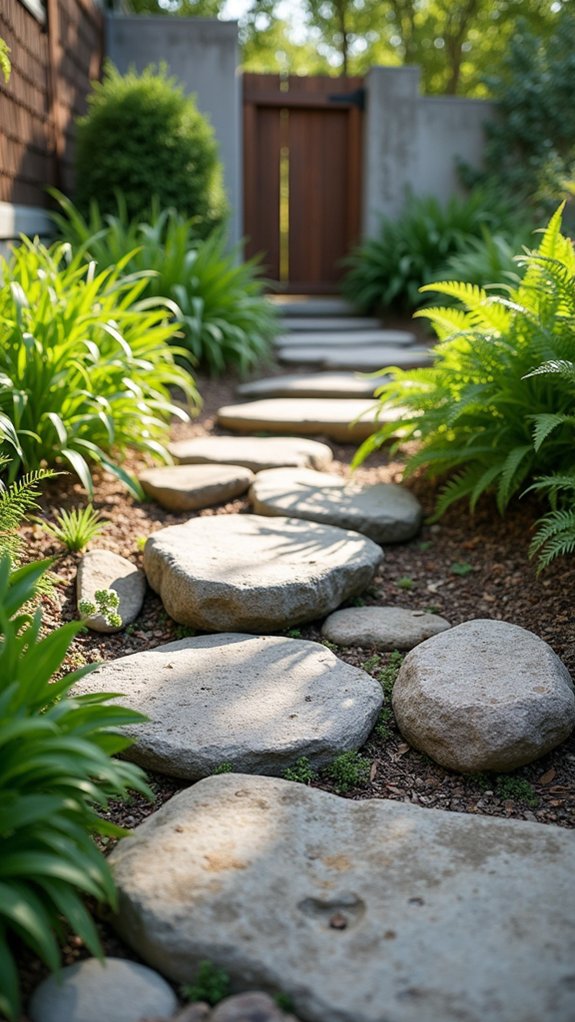 river rocks enhance drainage solutions