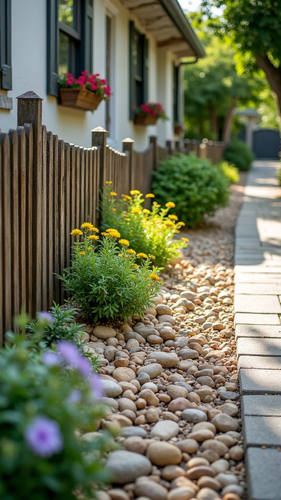 river rocks for landscaping