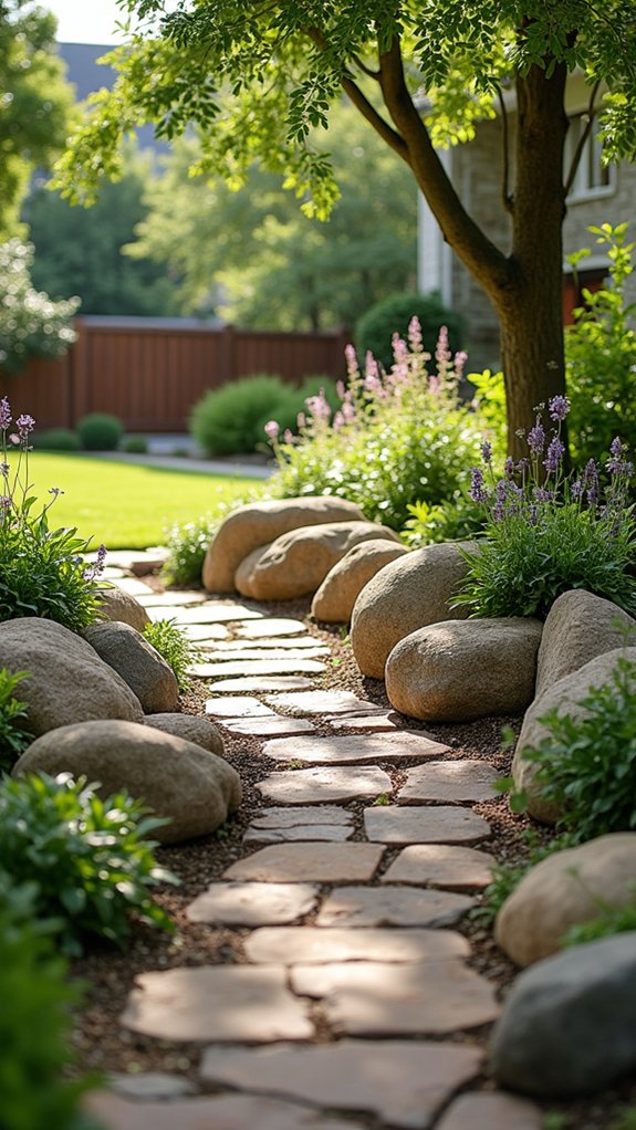 river rocks prevent erosion