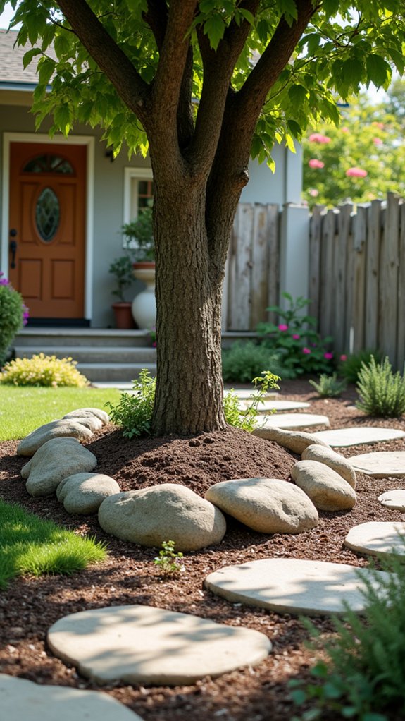 river rocks retain moisture