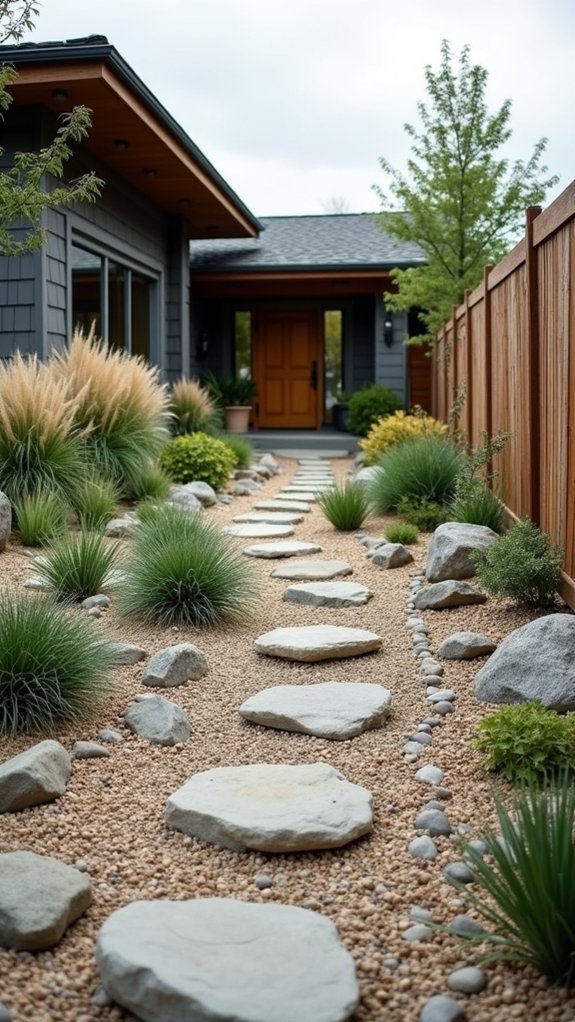 seamless river rock transitions