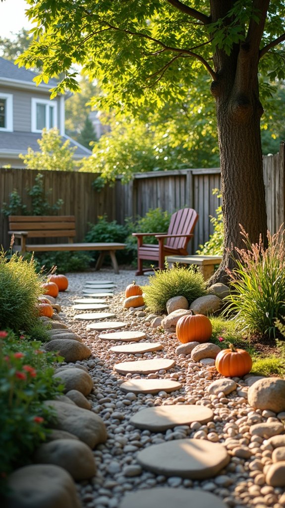 seasonal river rock decorations