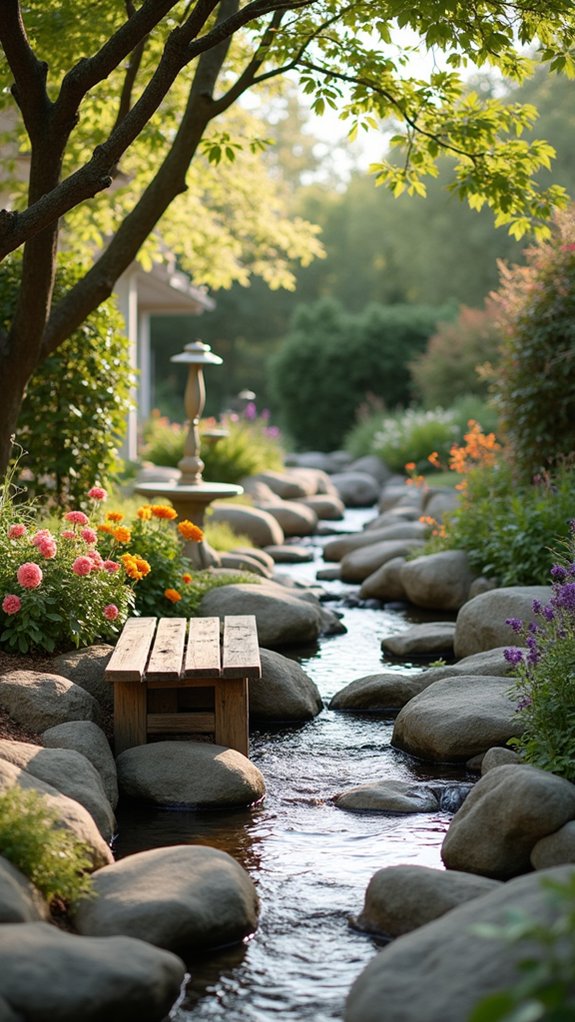 seasonal river rock enhancements