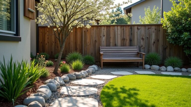 spacious and neat landscaping