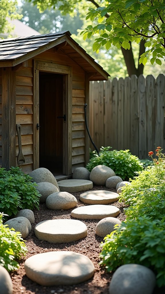 stunning rock garden design