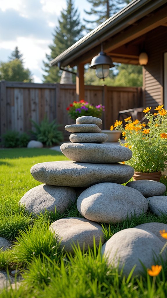 stunning rock pile arrangement