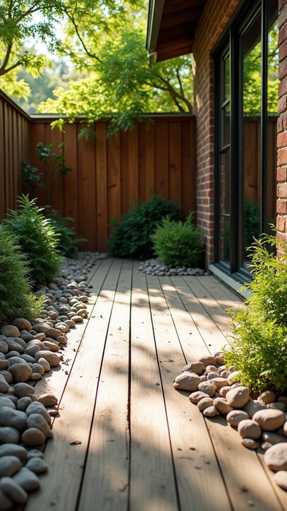 stylish modern patio accents