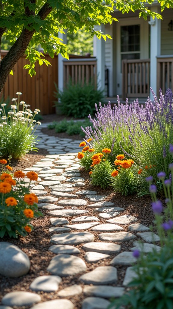 themed rock garden arrangements
