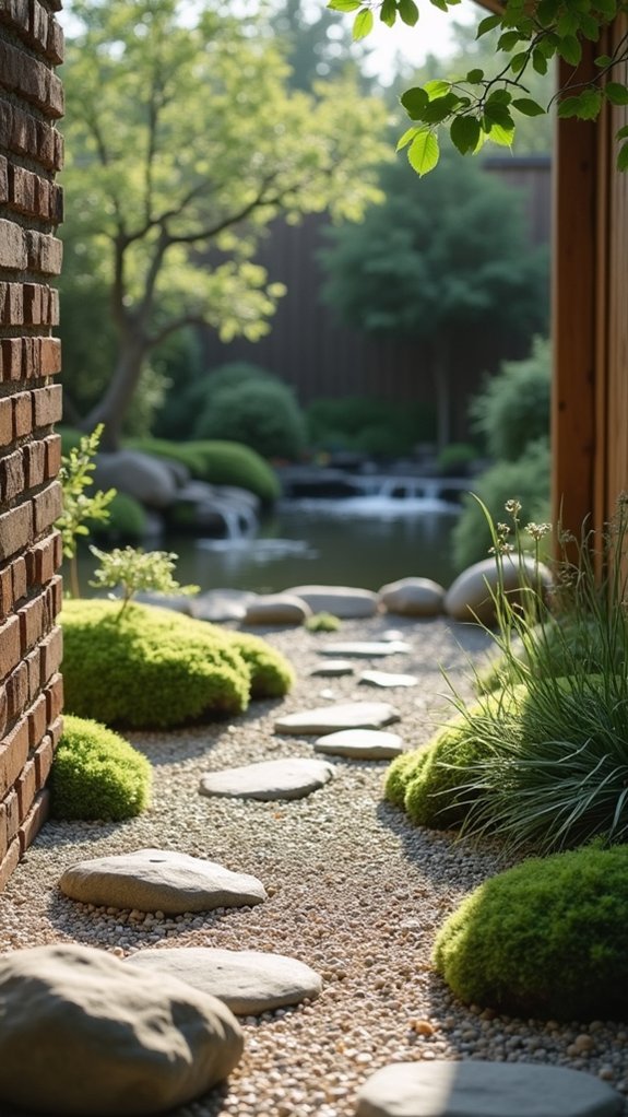 tranquil minimalist zen oasis