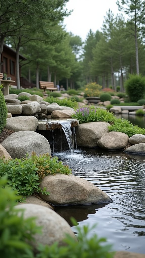 tranquil rock gardens oasis