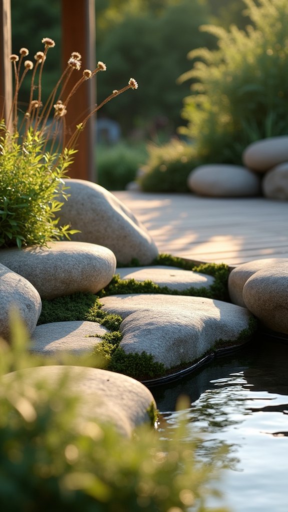 tranquil zen garden design