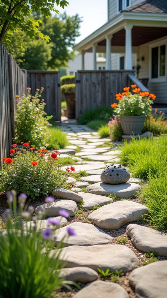 unique river rock creations