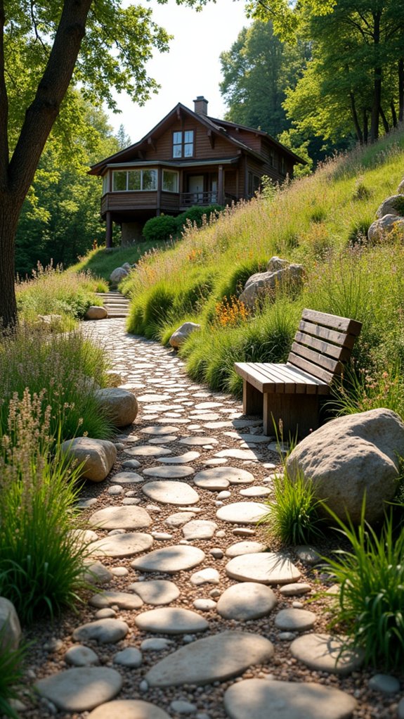 unique river rock mosaics