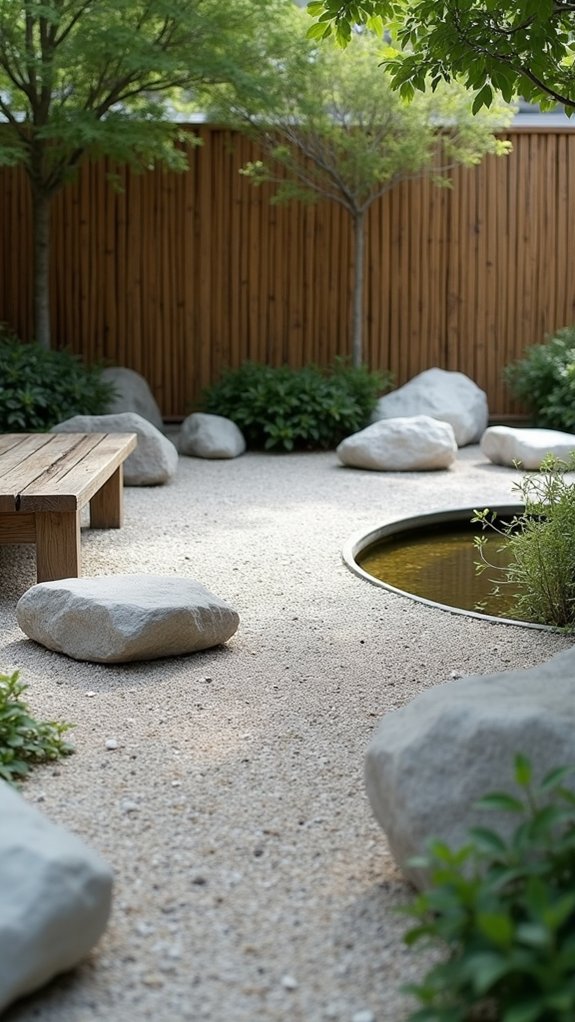 white river rock accents