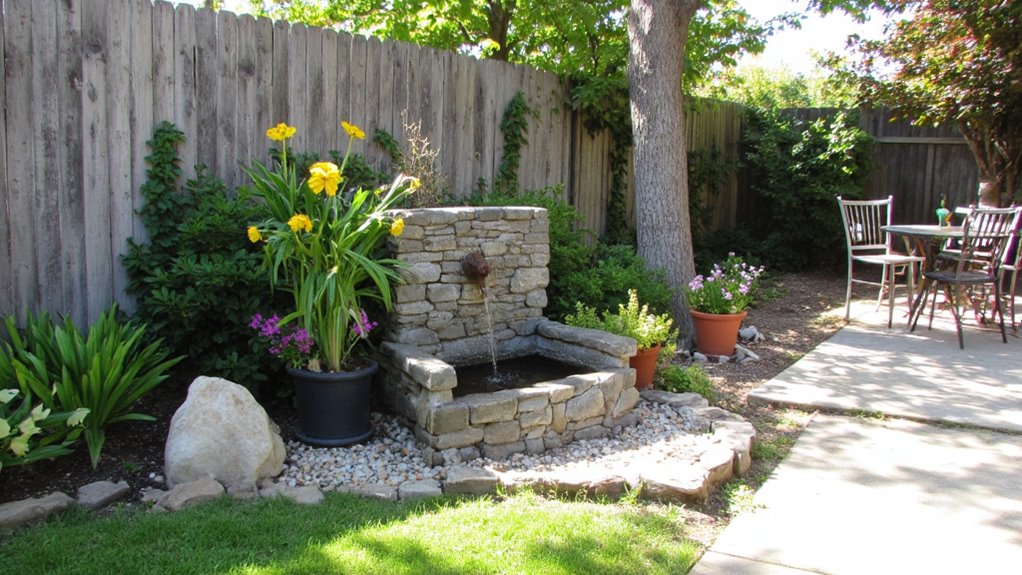 affordable diy water feature