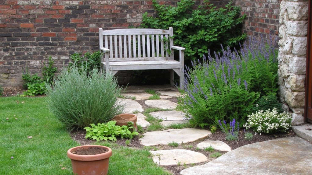 aromatic herb corner design