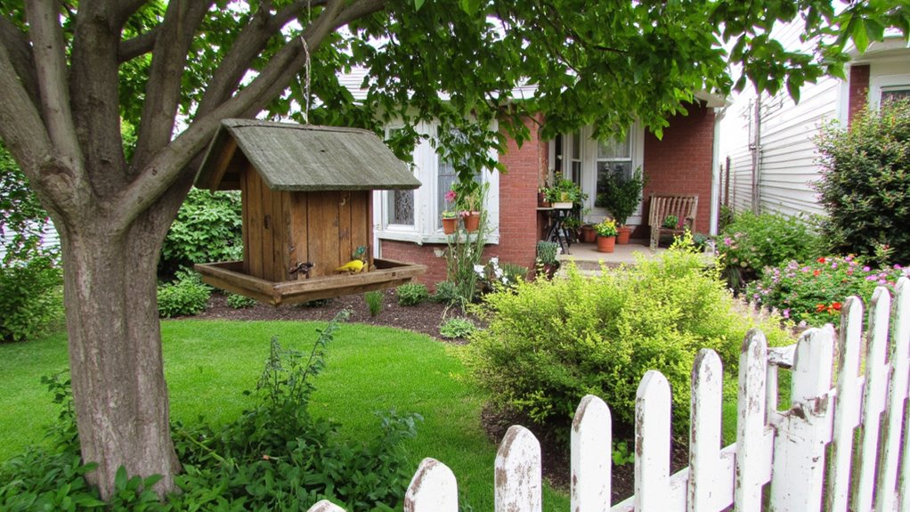 attract birds with feeders