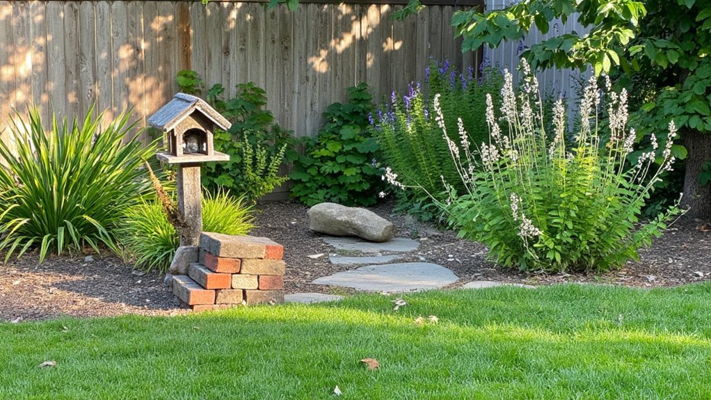 attract wildlife with feeders